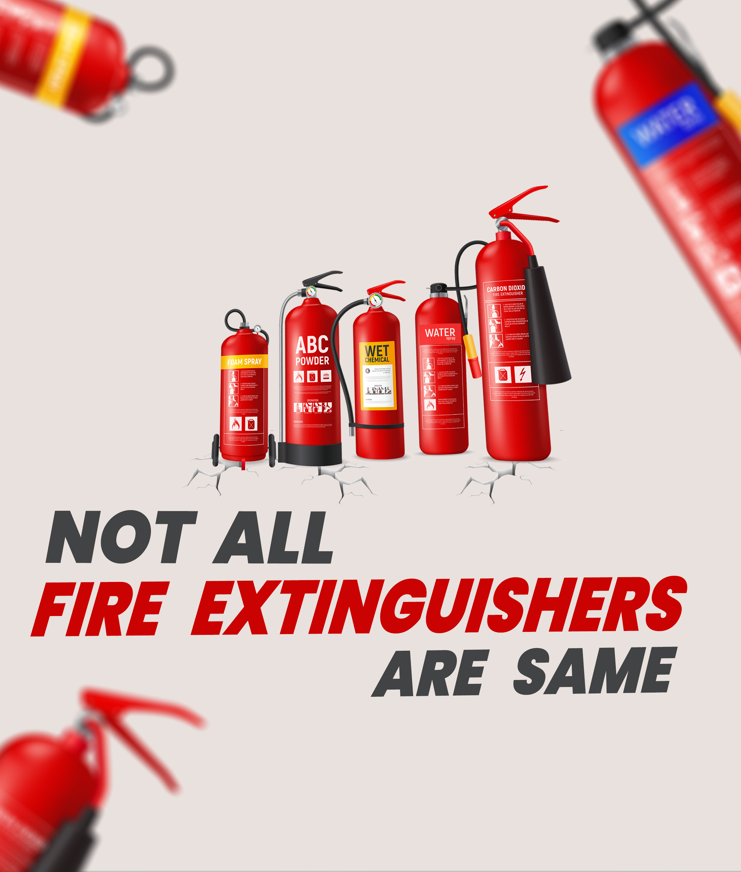 Not all Fire Extinguishers are same.